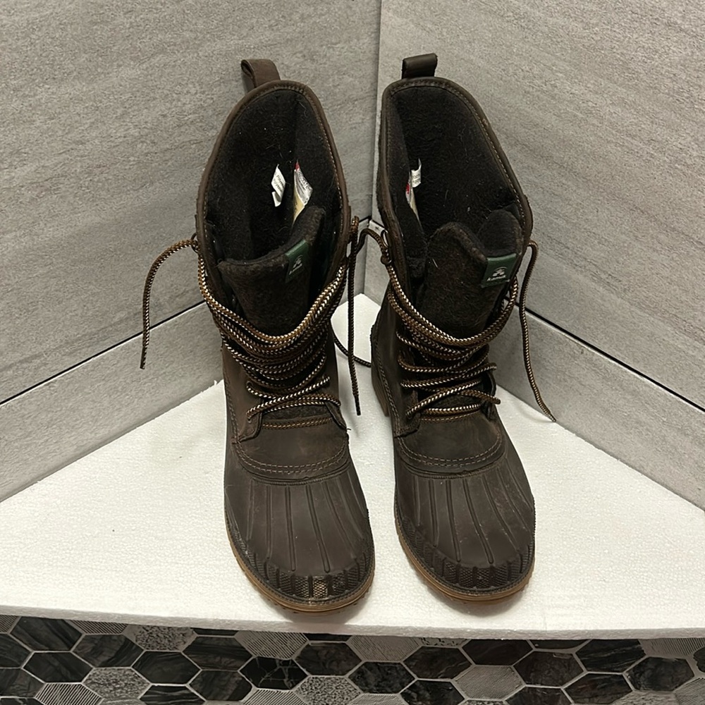 Woman’s Kamik  insulated boots size 9 used a few times,